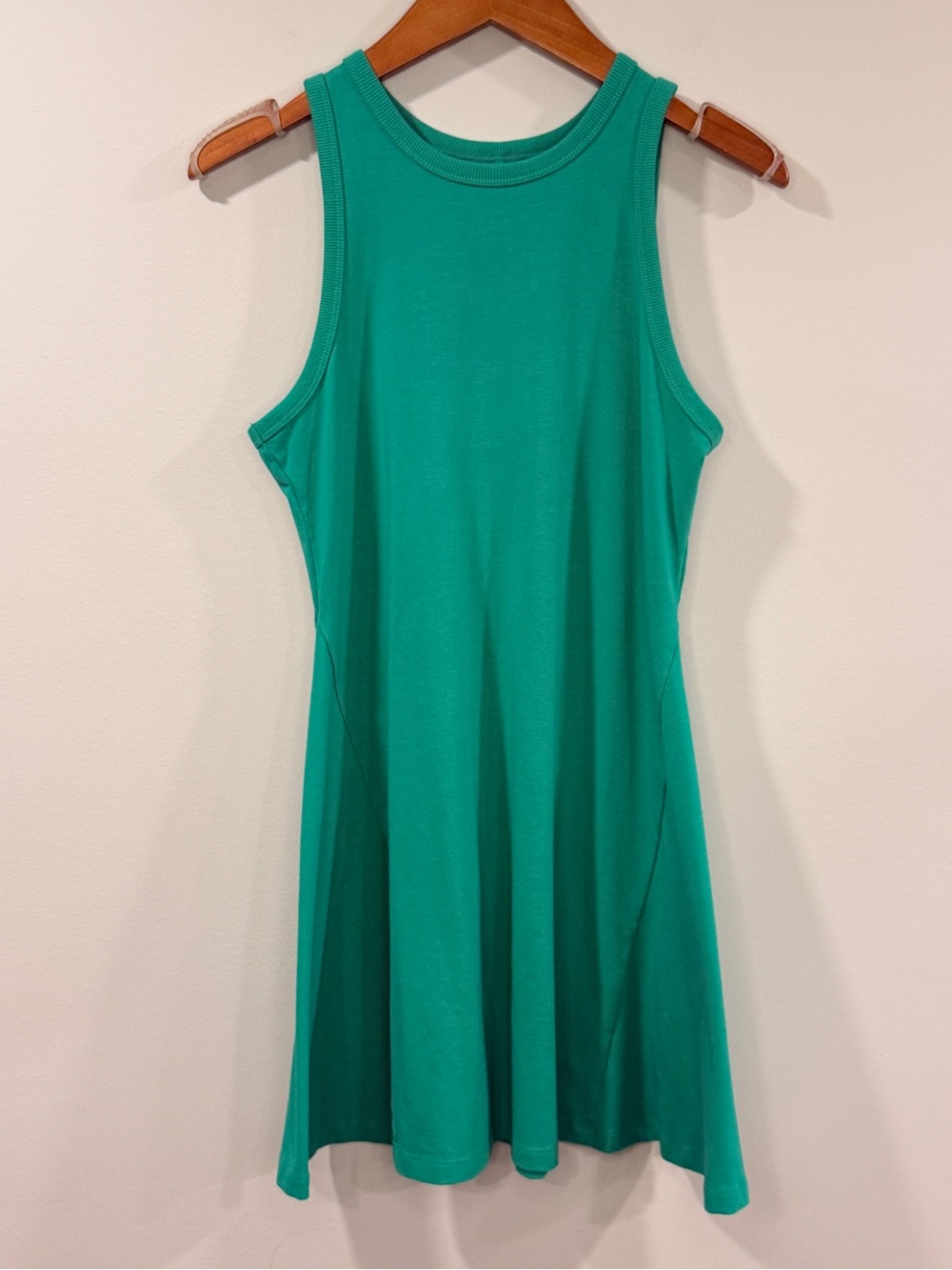 a new day Womens Kelly Green Sleeveless Swing Dress Size S